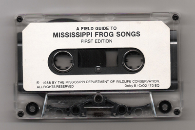 Mississippi Frog Songs cassette tape