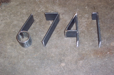 metal numbers