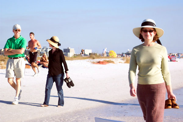 Beach walk