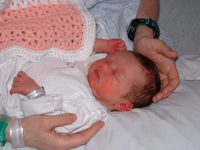 Madeleine asleep